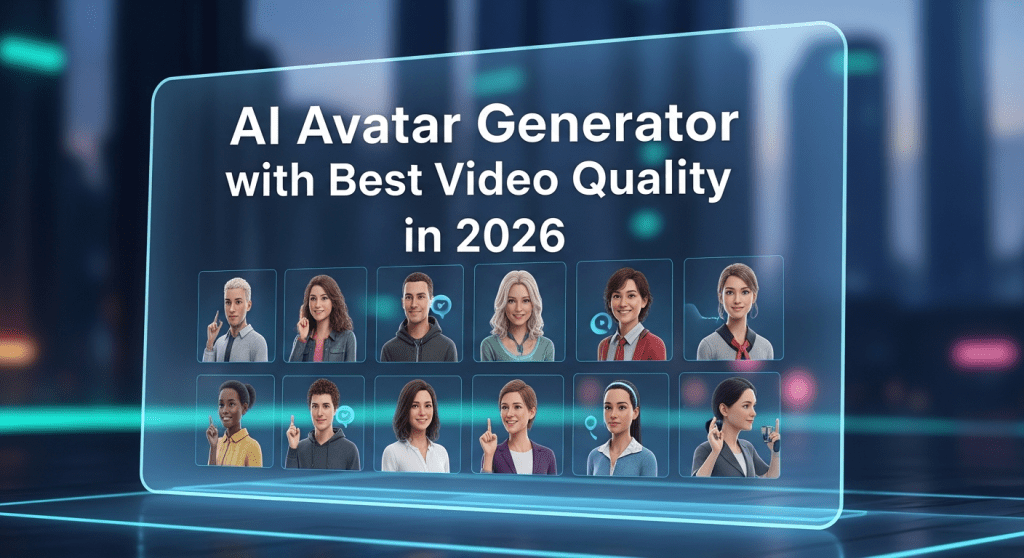AI Avatar Generator with Best Video Quality in 2026