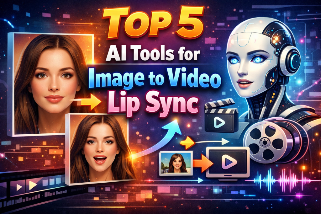 Top 5 AI Tools for Image to Video Lip Sync