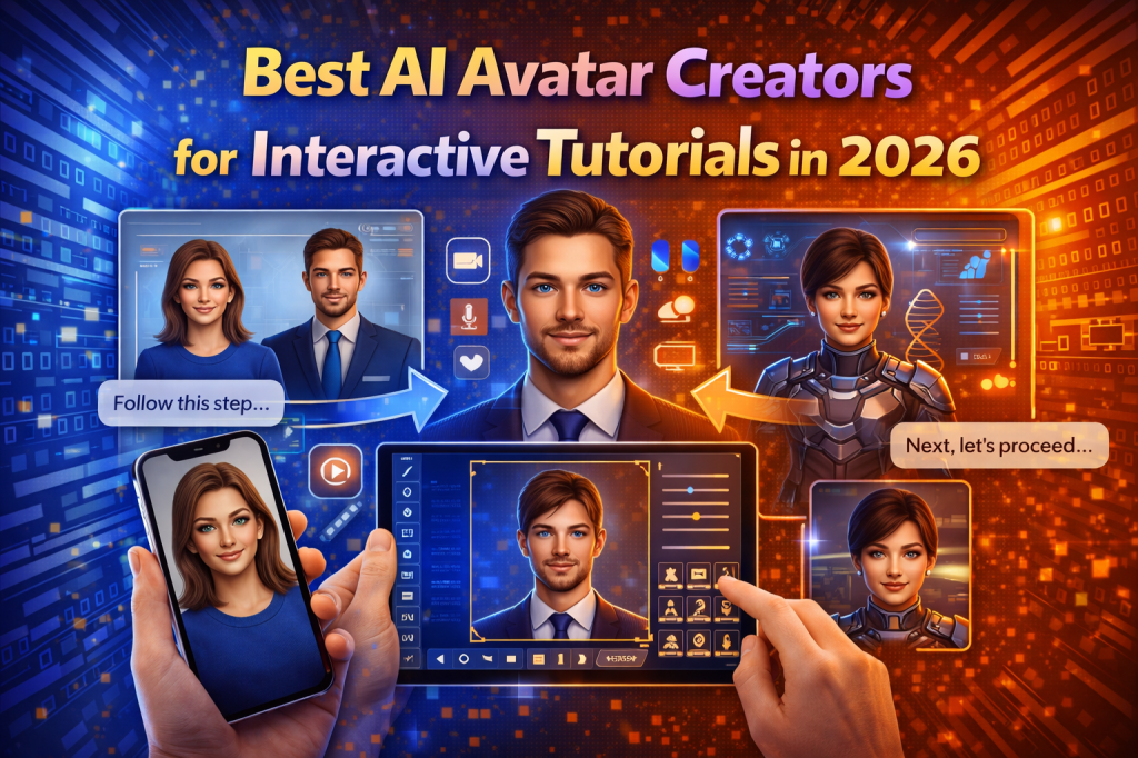 Best AI Avatar Creators for Interactive Tutorials in 2026