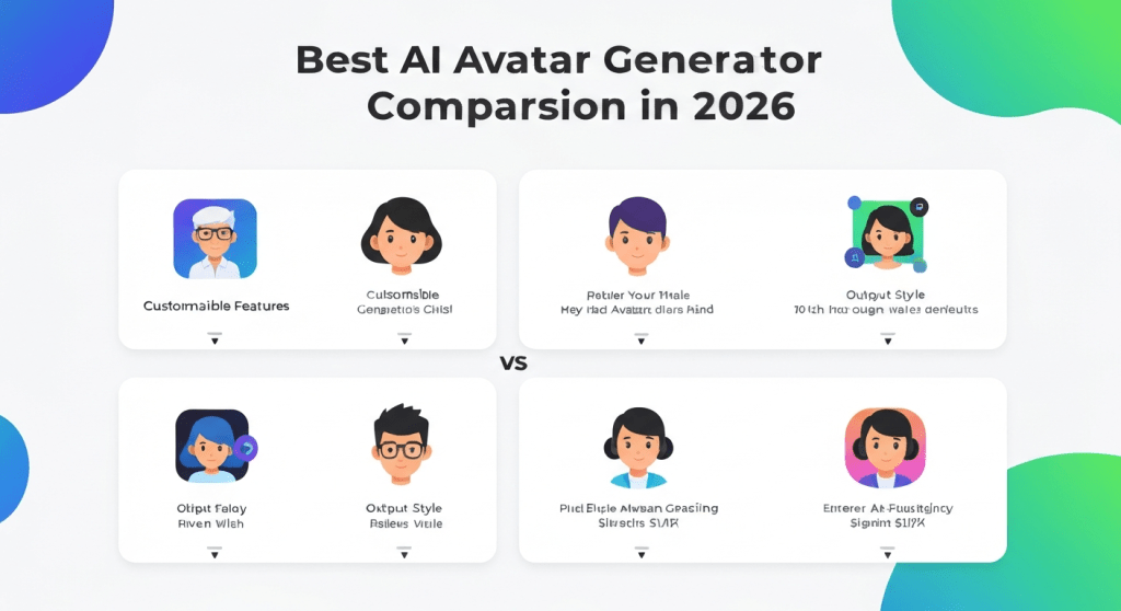 Best AI Avatar Generator Comparison in 2026