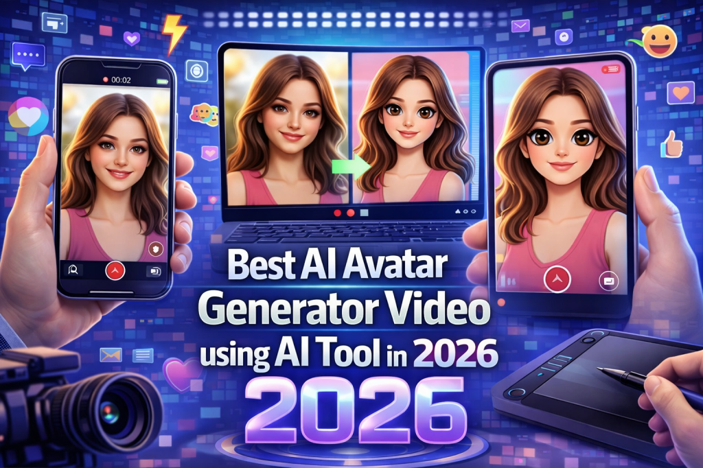 Best AI Avatar Generator Video Using AI Tool in 2026