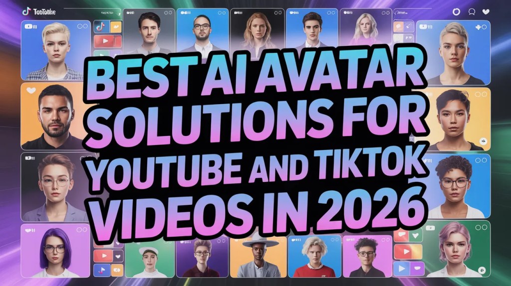 Best AI Avatar Solutions for Youtube and Tiktok Videos in 2026