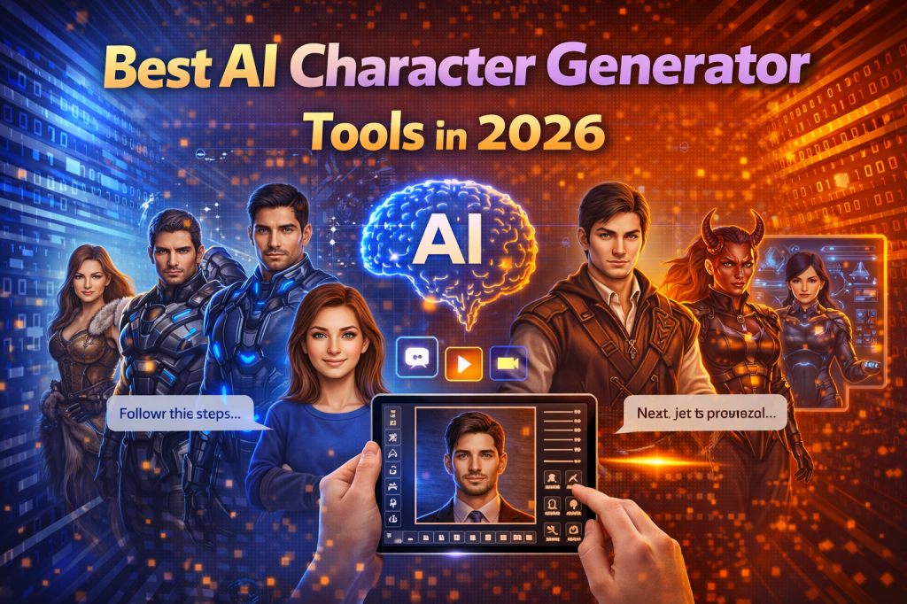 Best AI Character Generator Tools in 2026
