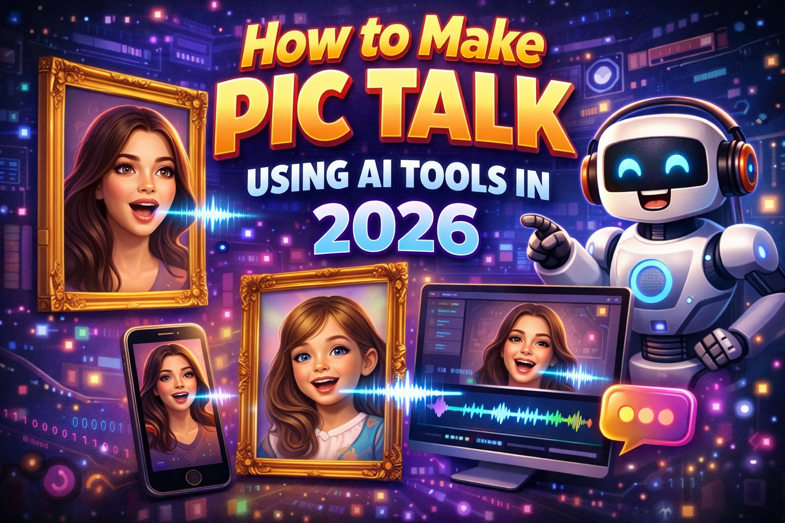 How to Make Pic Talk Using AI Tools in 2026 – AIToolsHub