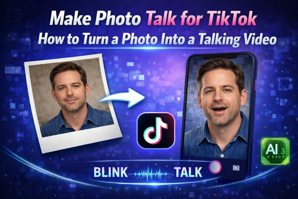 Make Photo Talk for TikTok: How to Turn a Photo Into a Talking Video