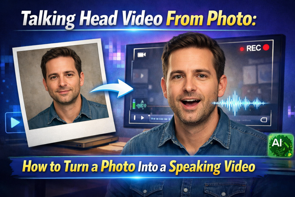 Talking Head Video From Photo: How to Turn a Photo Into a Speaking Video