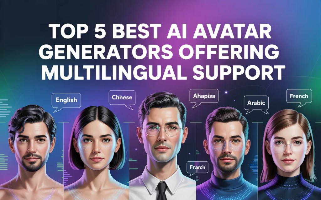 Top 5 AI Avatar Generators Offering Multilingual Support in 2026