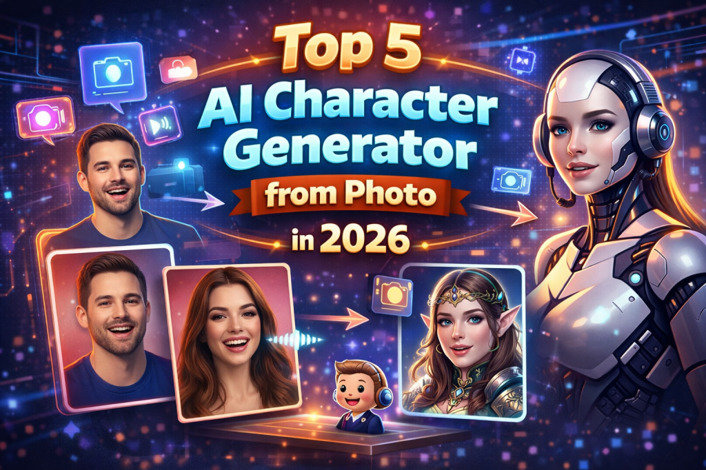 Top 5 AI Character Generator from Photo in 2026