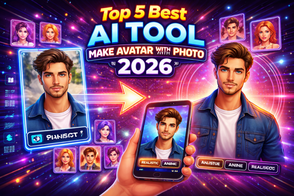 Top 5 Best AI Tool Make Avatar with Photo in 2026