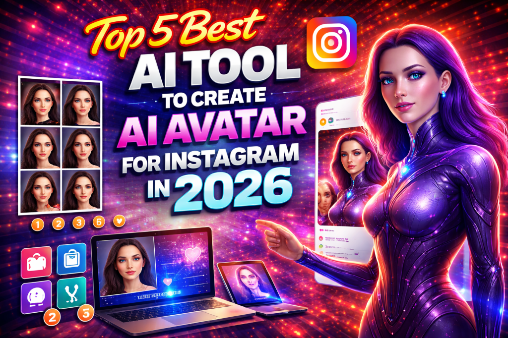 Top 5 Best AI Tool to Create AI Avatar for Instagram in 2026