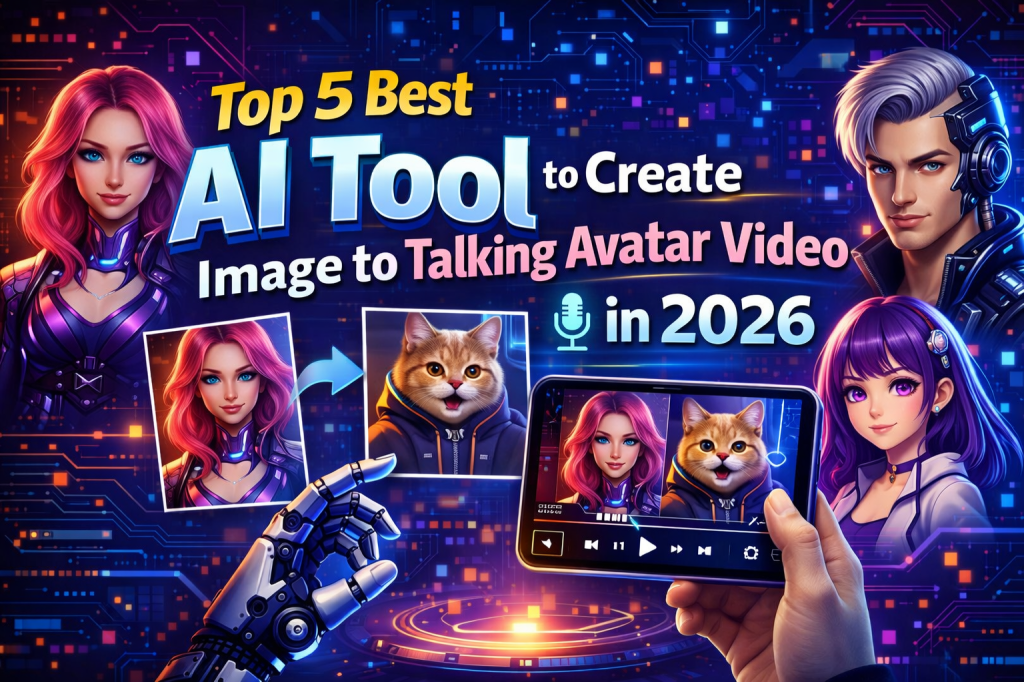 Top 5 Best AI Tool to Create Image to Talking Avatar Video in 2026
