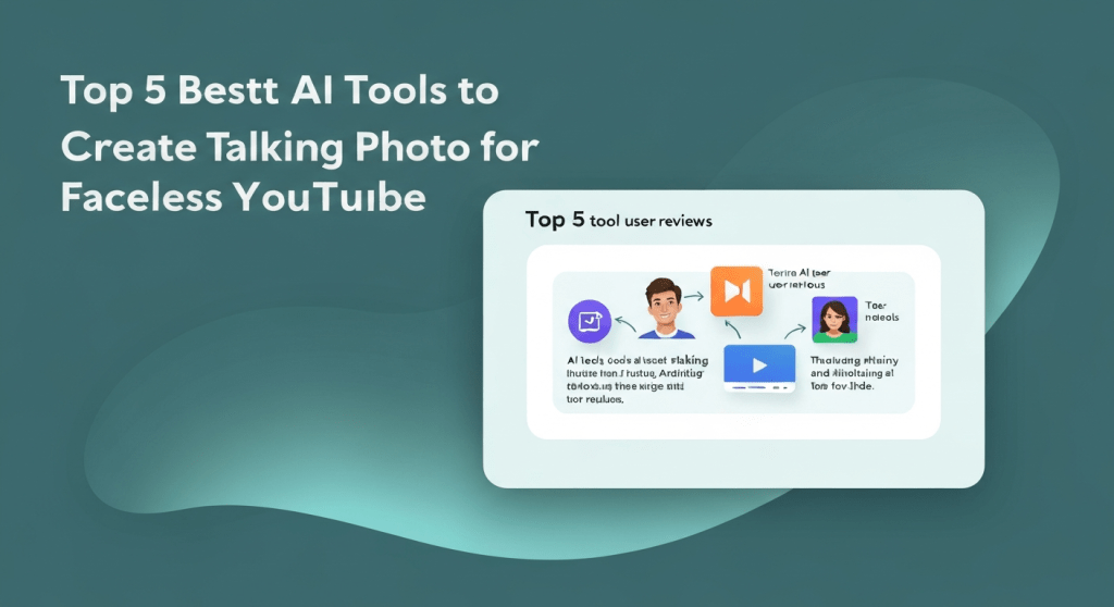 Top 5 Best AI Tools to Create Talking Photo for Faceless YouTube