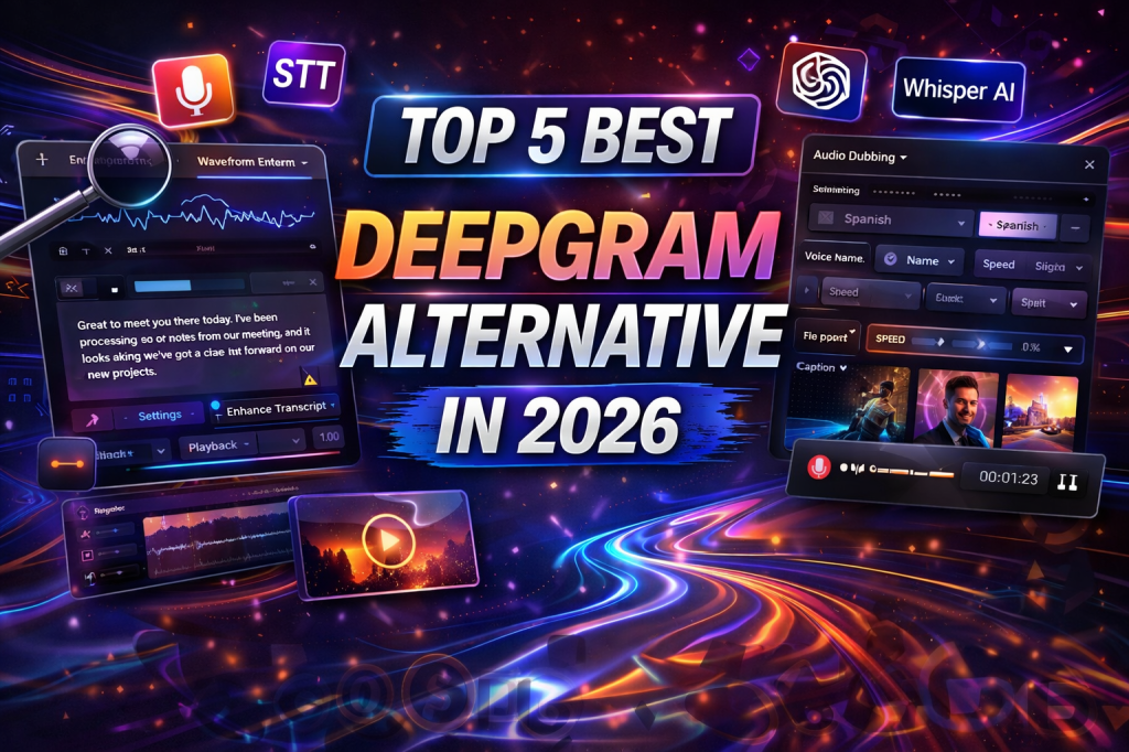 Top 5 Best Deepgram Alternative in 2026
