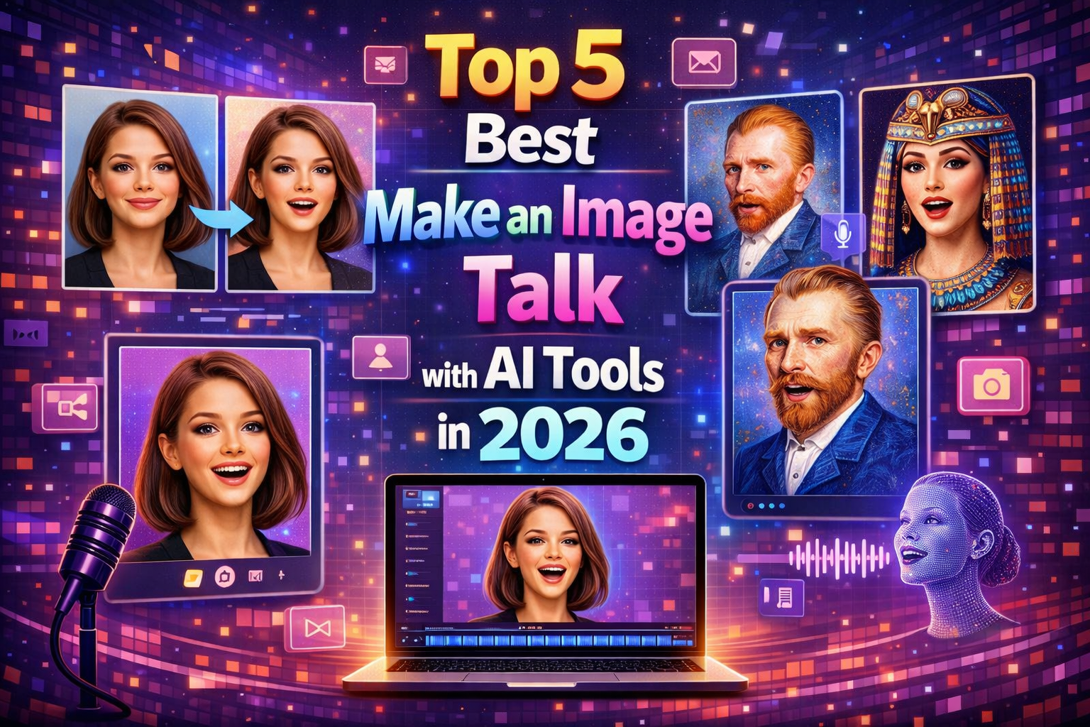 Top 5 Best Make an Image Talk with AI Tools in 2026 – AIToolsHub