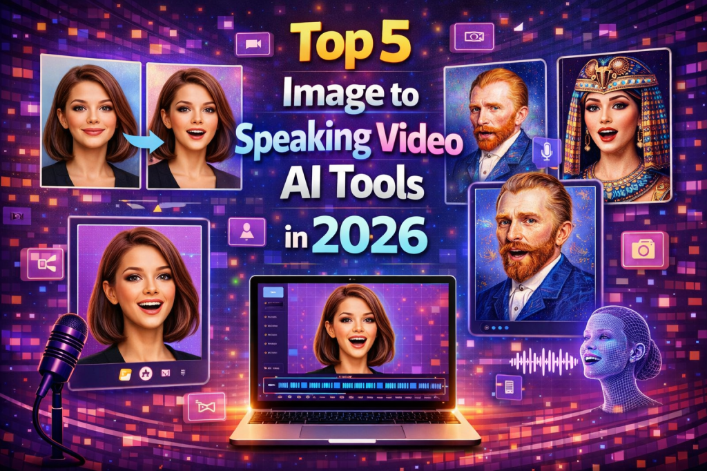 Top 5 Image to Speaking Video AI Tools in 2026
