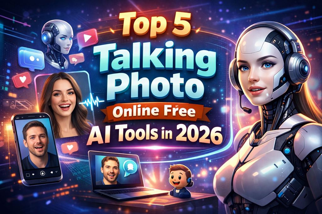 Top 5 Talking Photo Online Free AI Tools in 2026