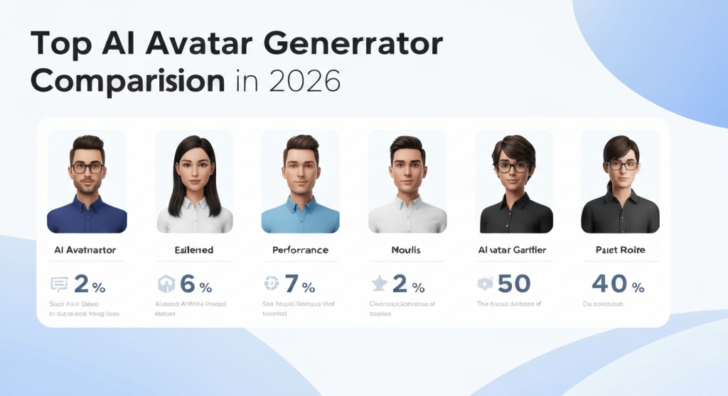 Top AI Avatar Generator Comparison in 2026