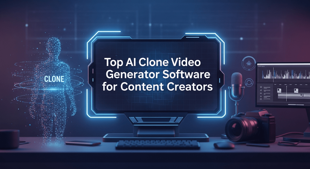 Top AI Clone Video Generator Software for Content Creators
