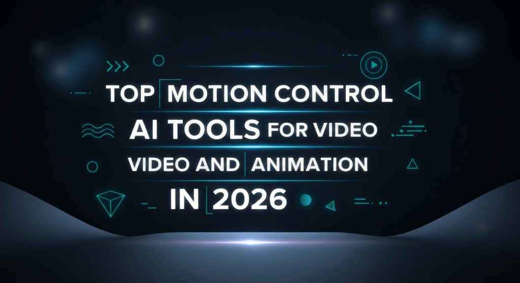 Top Motion Control AI Tools for Video and Animation in 2026