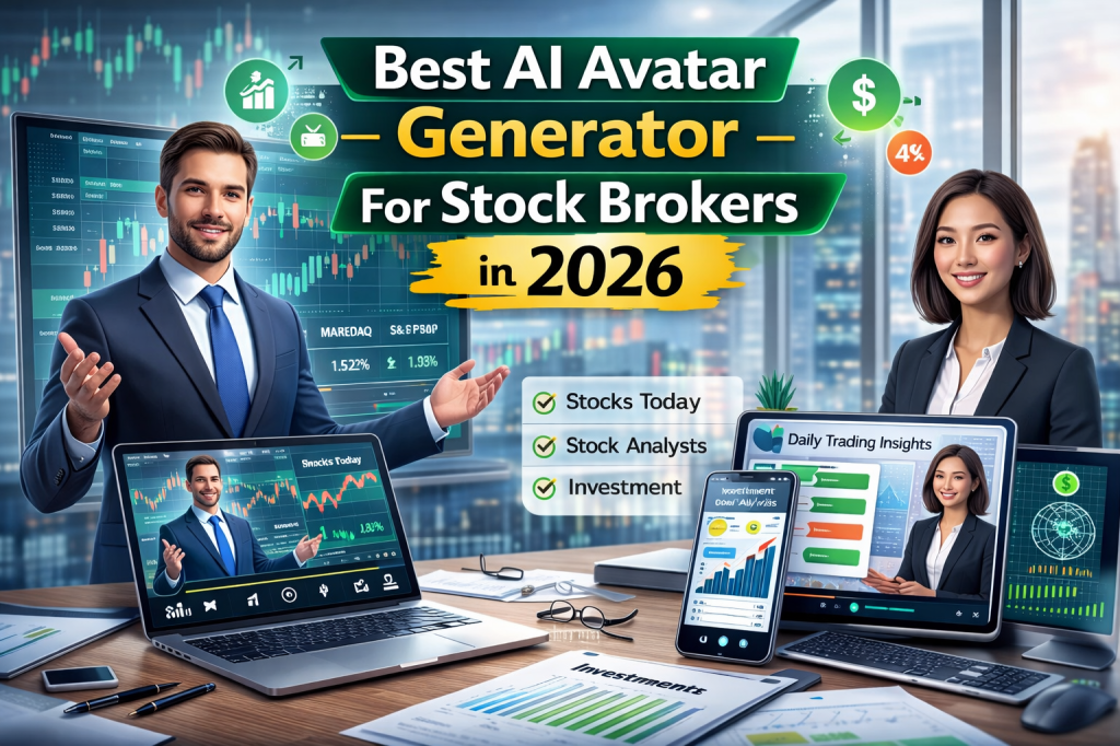 Best Ai Avatar Generator For Stock Brokers In&nbsp;2026