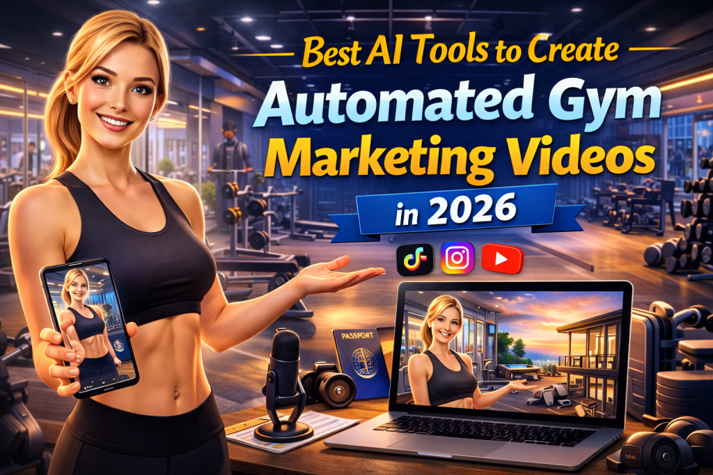 Best Tools to Create Automated Gym Marketing Videos in&nbsp;2026