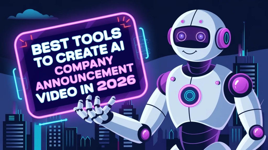 Best Tools to Create AI Automated Company Announcement Video in&nbsp;2026