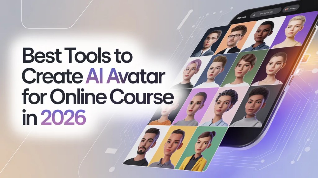 Best Tools to Create AI Avatar for Online Course in 2026
