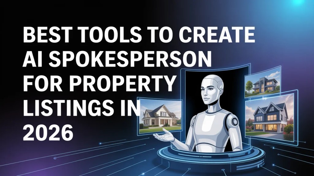 Best Tools to Create AI Spokesperson for Property Listings in&nbsp;2026