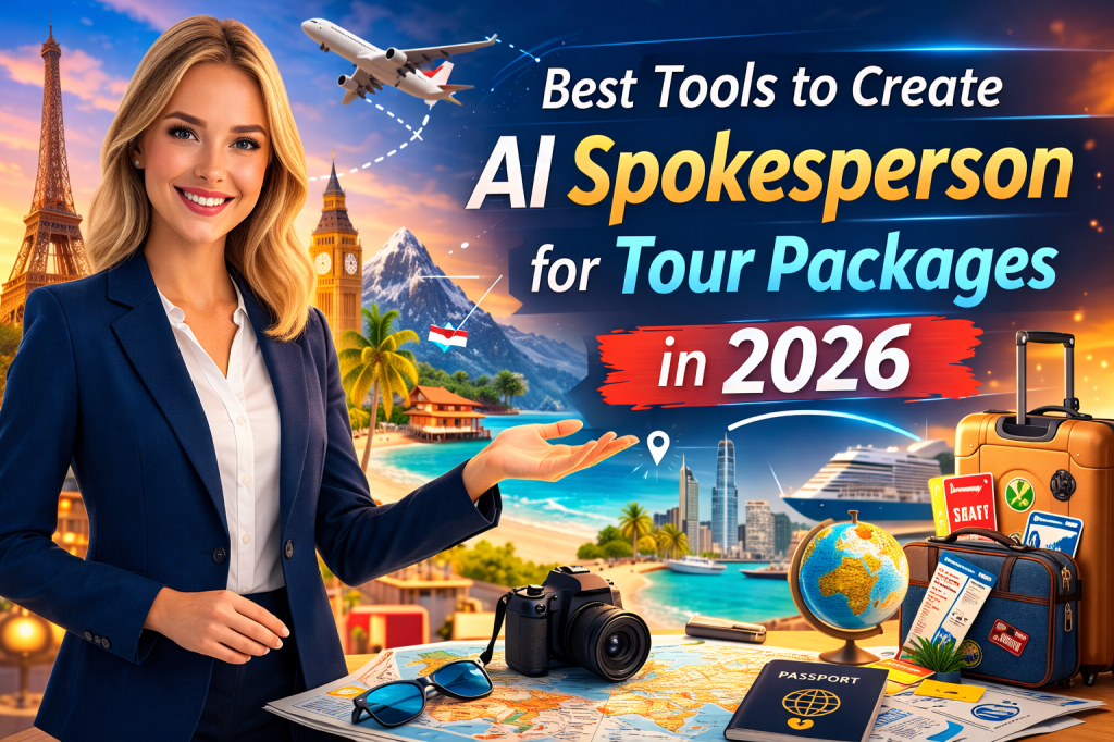 Best Tools to Create AI Spokesperson for Tour Packages in&nbsp;2026