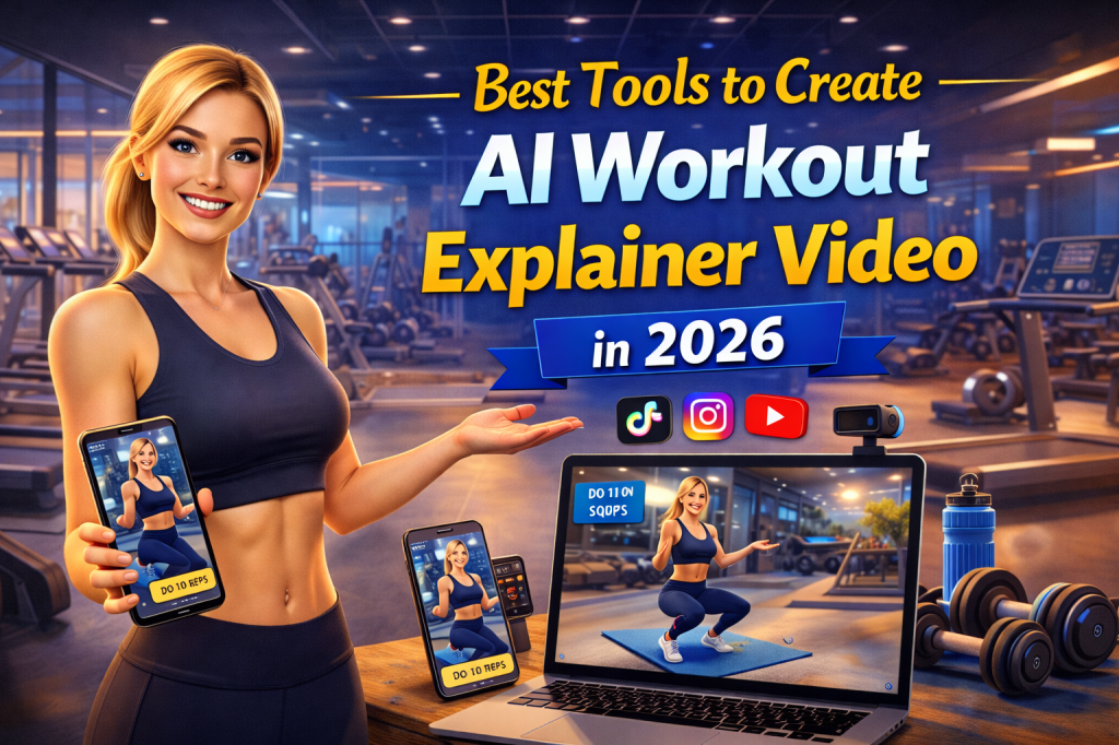 Best Tools to Create AI Workout Explainer Video in&nbsp;2026